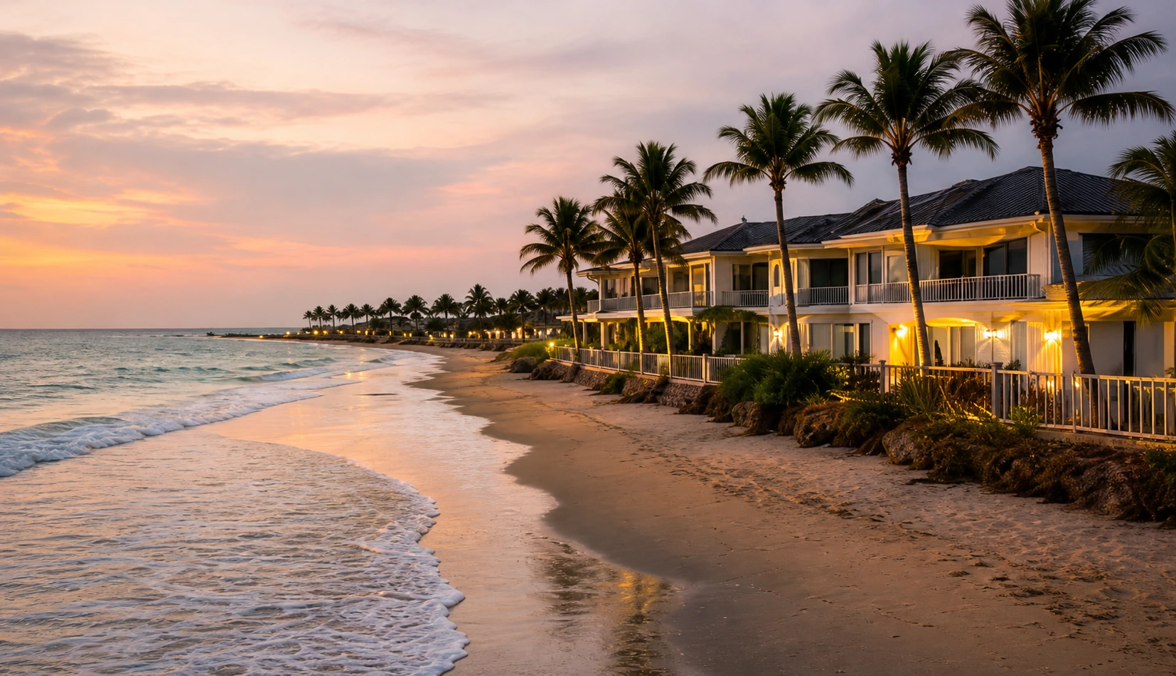 Close to the beach